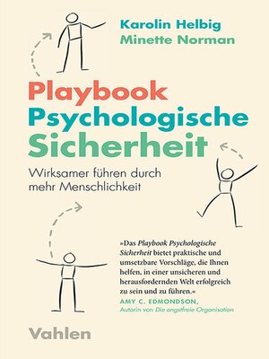 cover image of Playbook Psychologische Sicherheit